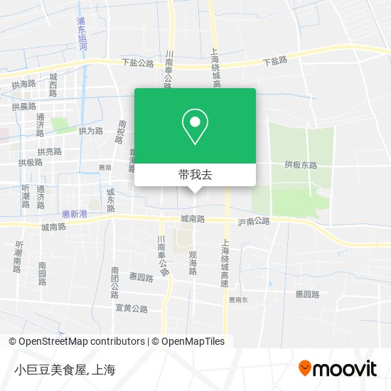 小巨豆美食屋地图