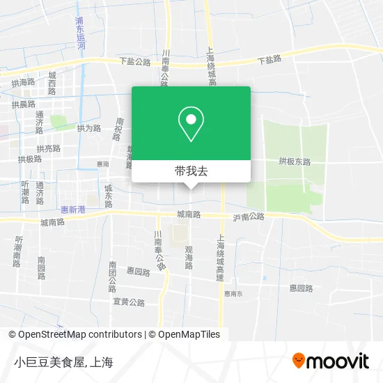 小巨豆美食屋地图