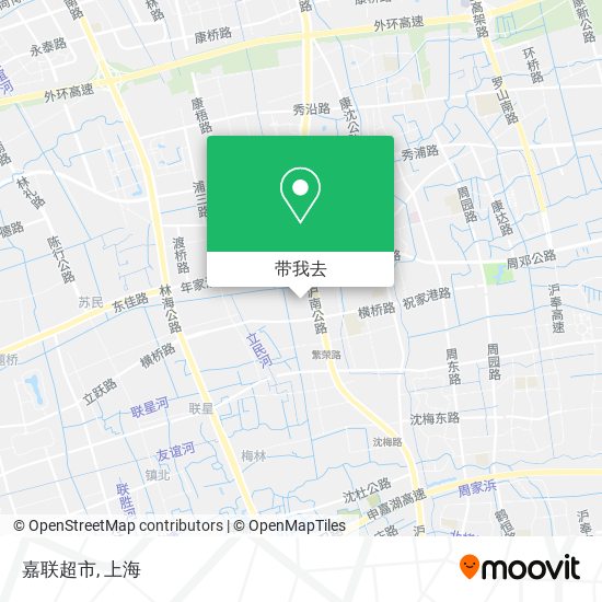 嘉联超市地图