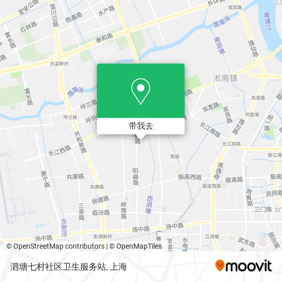 泗塘七村社区卫生服务站地图