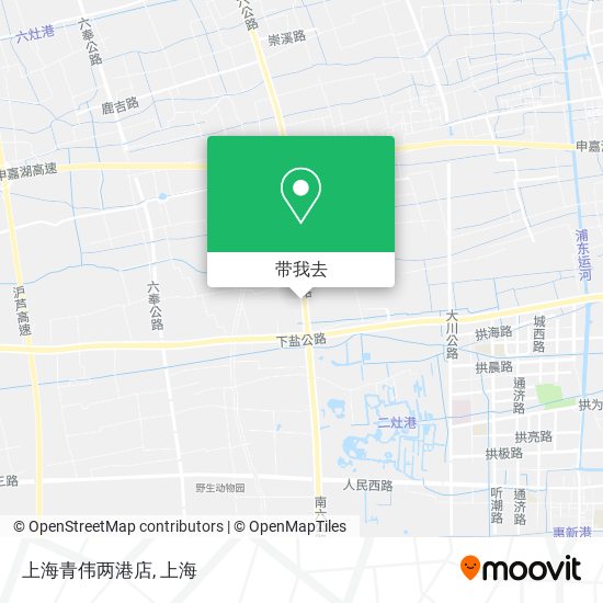 上海青伟两港店地图