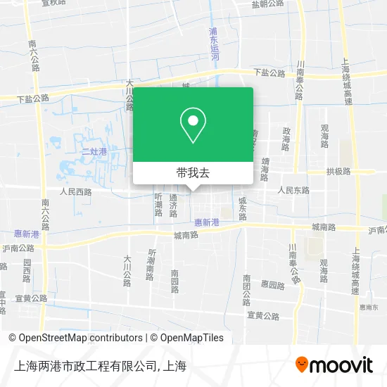 上海两港市政工程有限公司地图