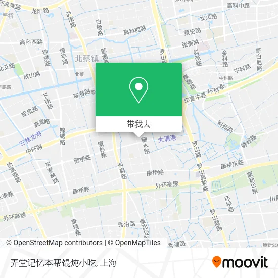 弄堂记忆本帮馄炖小吃地图