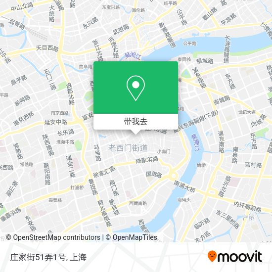 庄家街51弄1号地图