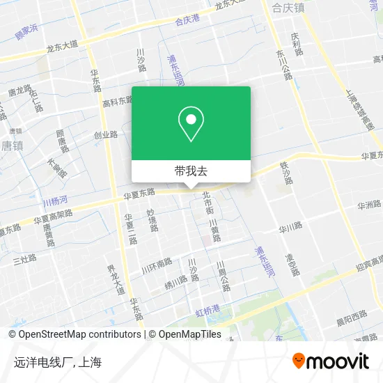 远洋电线厂地图