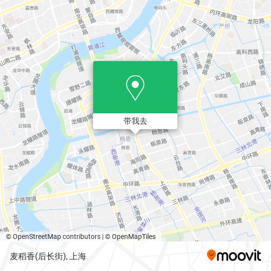 麦稻香(后长街)地图