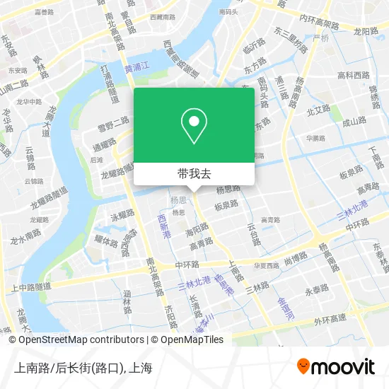 上南路/后长街(路口)地图