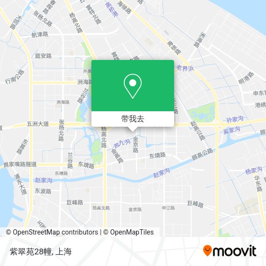 紫翠苑28幢地图