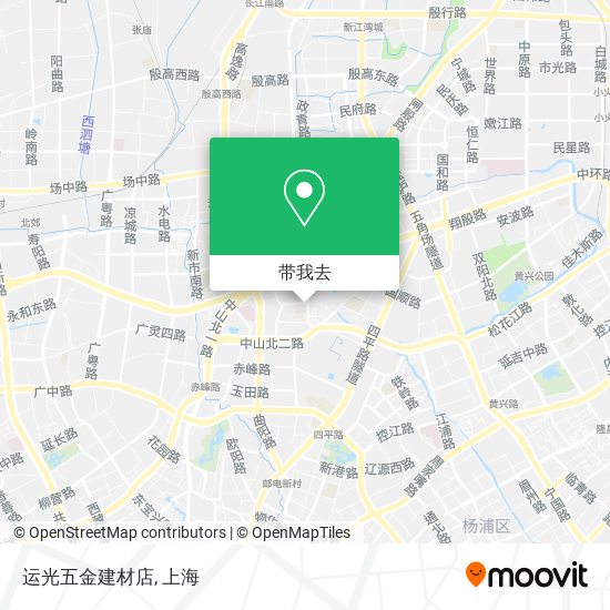 运光五金建材店地图