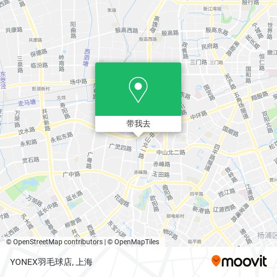 YONEX羽毛球店地图