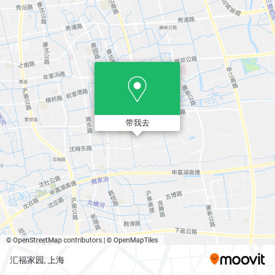 汇福家园地图
