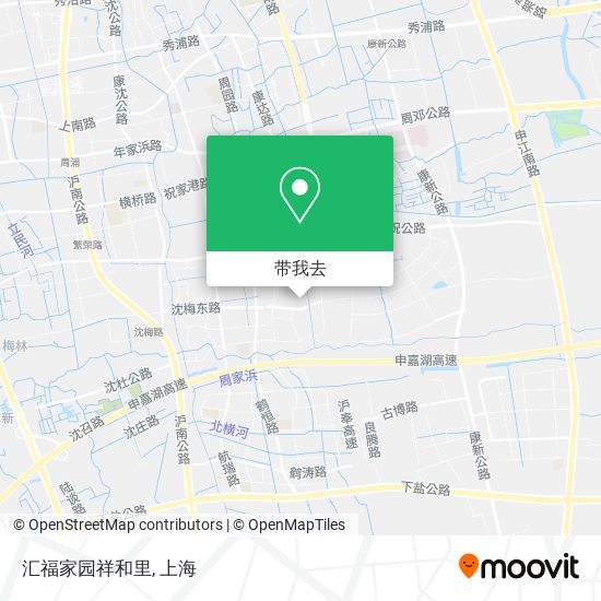 汇福家园祥和里地图