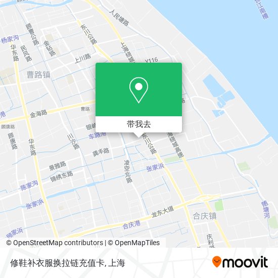 修鞋补衣服换拉链充值卡地图