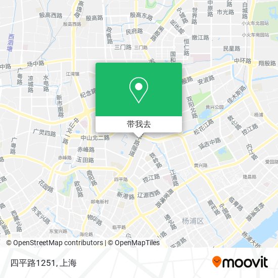 四平路1251地图