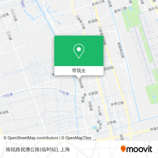 南祝路祝潘公路(临时站)地图