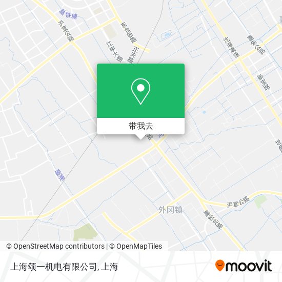 上海颂一机电有限公司地图