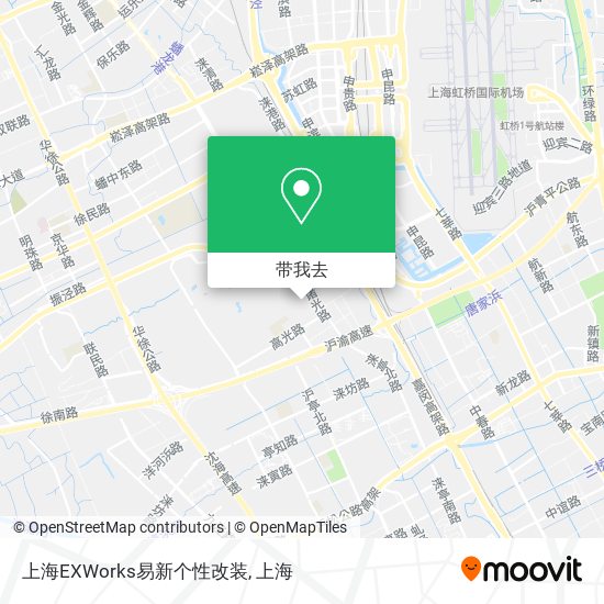 上海EXWorks易新个性改装地图