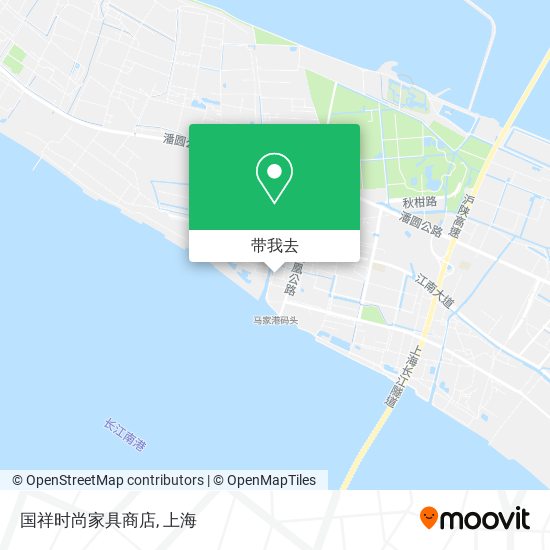 国祥时尚家具商店地图