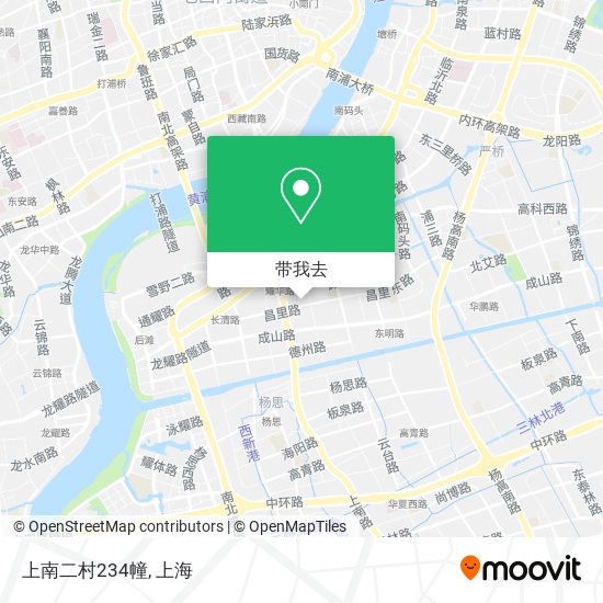 上南二村234幢地图