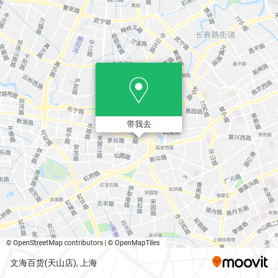 文海百货(天山店)地图