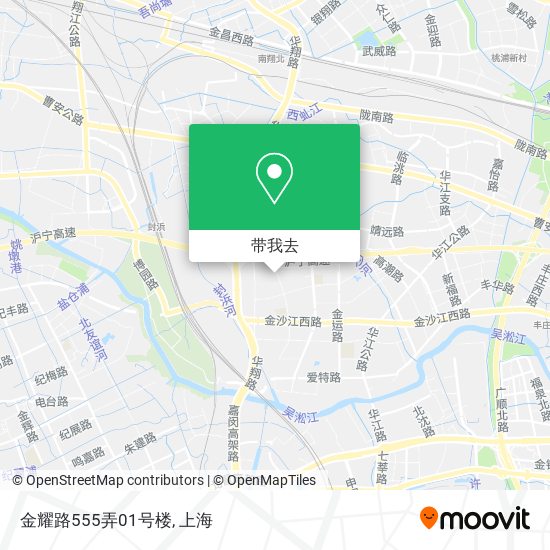 金耀路555弄01号楼地图