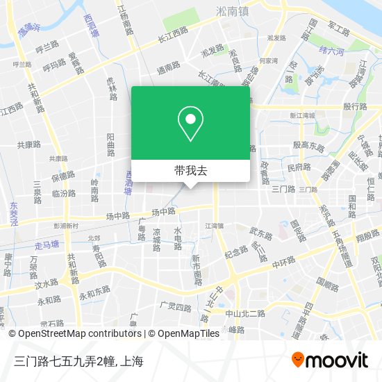 三门路七五九弄2幢地图