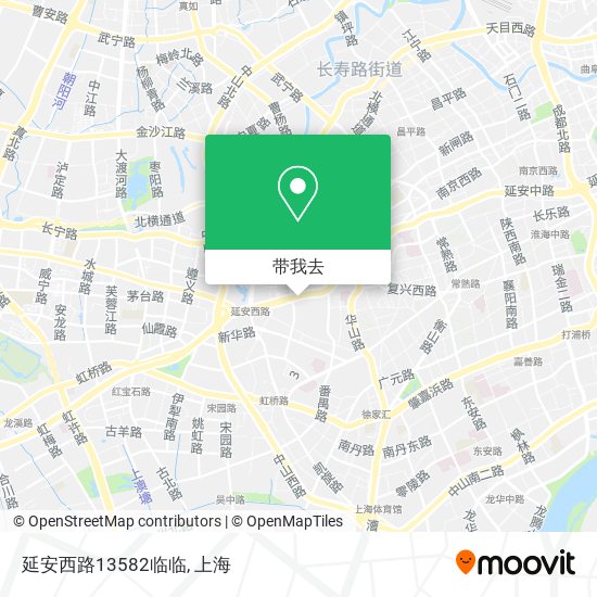 延安西路13582临临地图