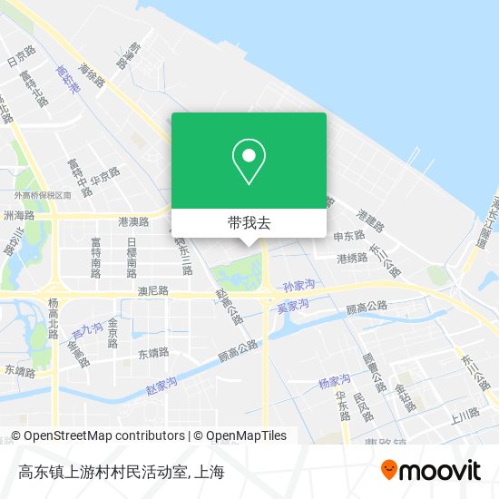 高东镇上游村村民活动室地图