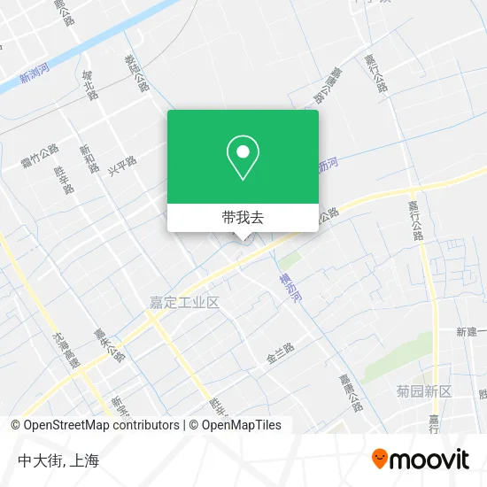 中大街地图