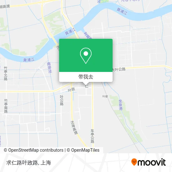 求仁路叶政路地图