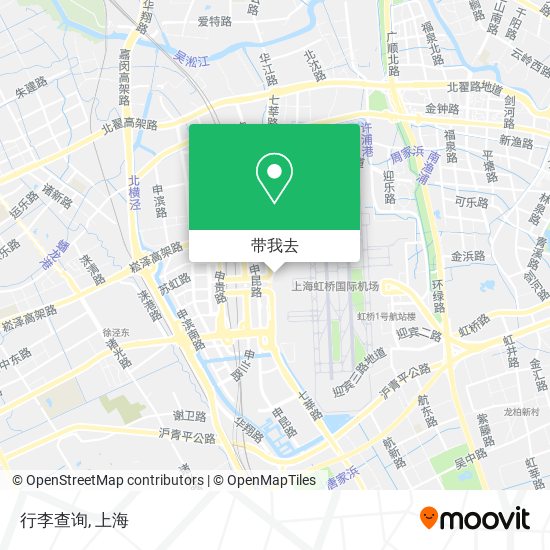 行李查询地图