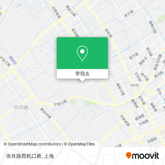 张肖路西机口桥地图