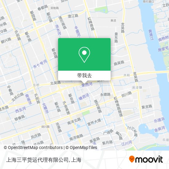 上海三平货运代理有限公司地图