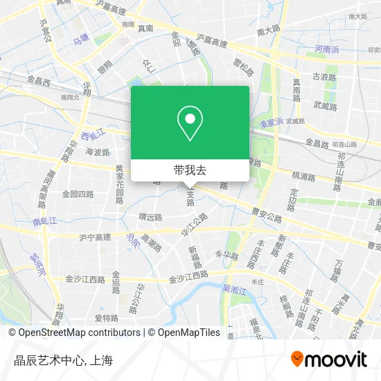 晶辰艺术中心地图