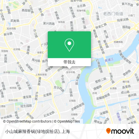 小山城麻辣香锅(绿地缤纷店)地图