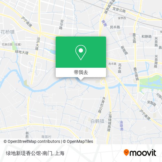 绿地新瑅香公馆-南门地图