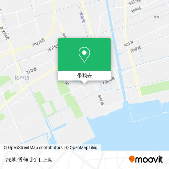 绿地·香颂-北门地图