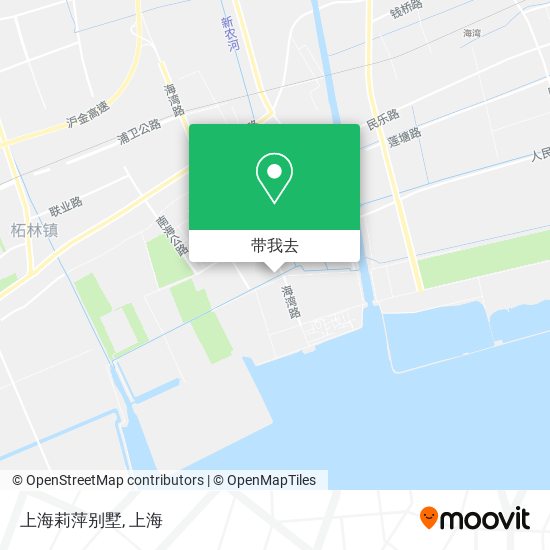 上海莉萍别墅地图