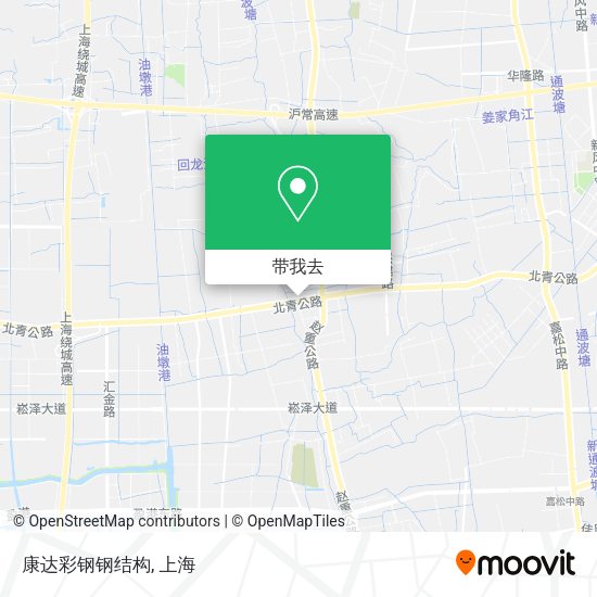 康达彩钢钢结构地图