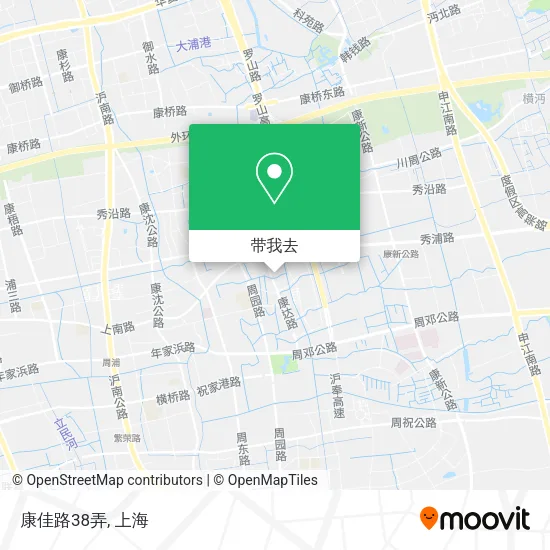 康佳路38弄地图