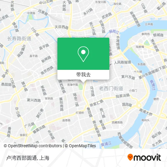 卢湾西部圆通地图