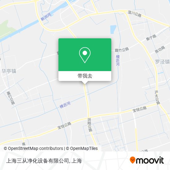 上海三从净化设备有限公司地图