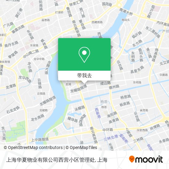 上海华夏物业有限公司西营小区管理处地图