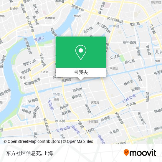 东方社区信息苑地图