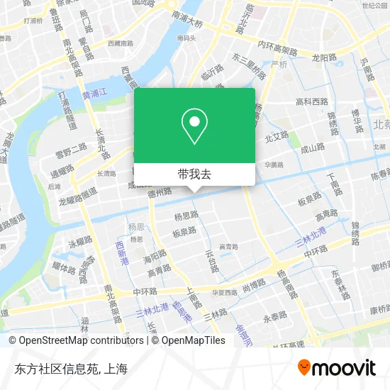 东方社区信息苑地图