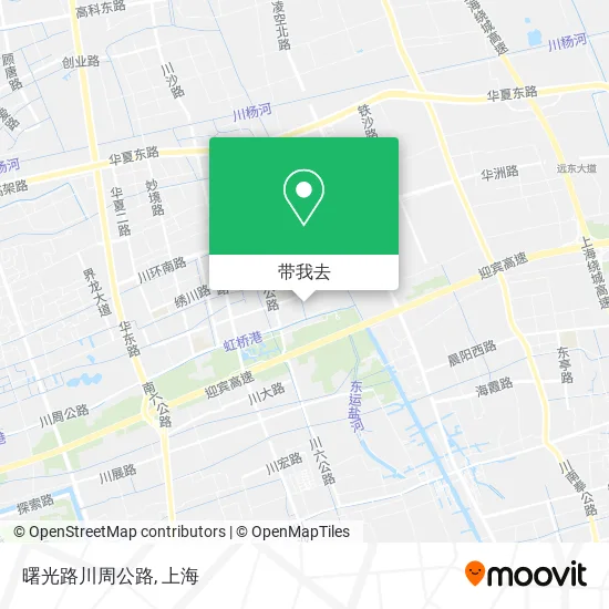 曙光路川周公路地图