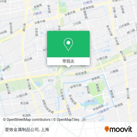 爱致金属制品公司地图