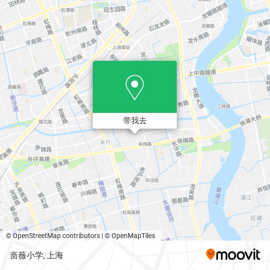 啬薇小学地图