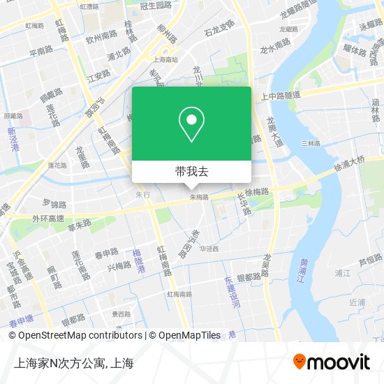 上海家N次方公寓地图