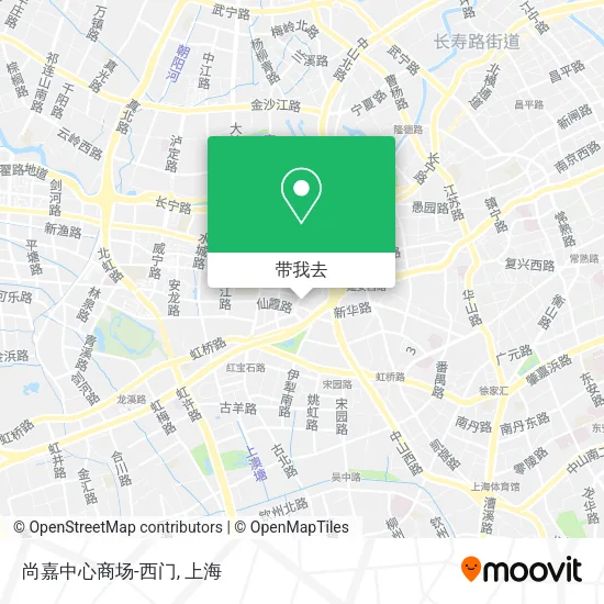 尚嘉中心商场-西门地图